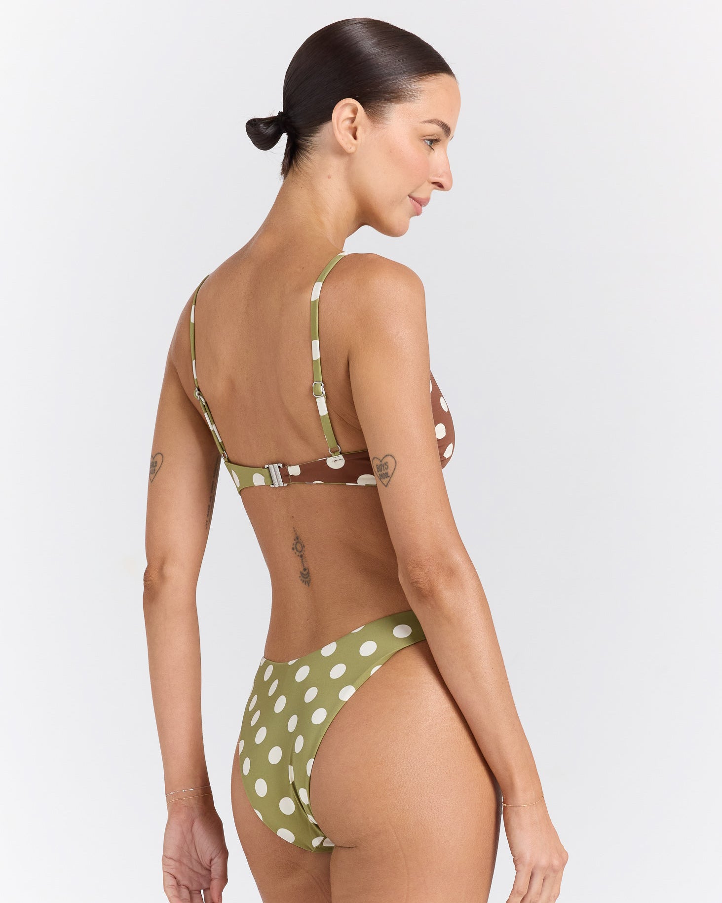 Seaside High Cut Cheeky Bottom