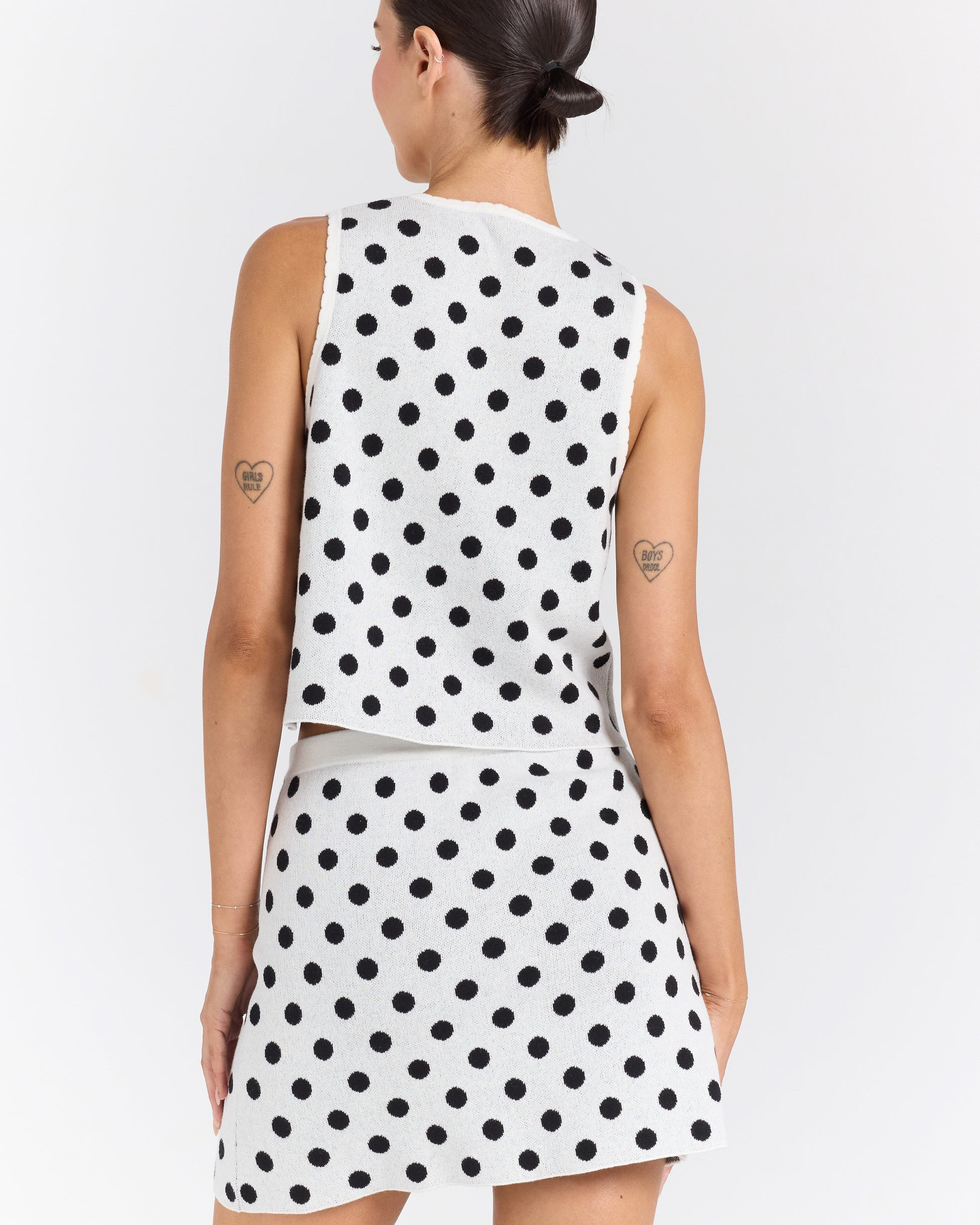 Seaside Knit Mini Skirt