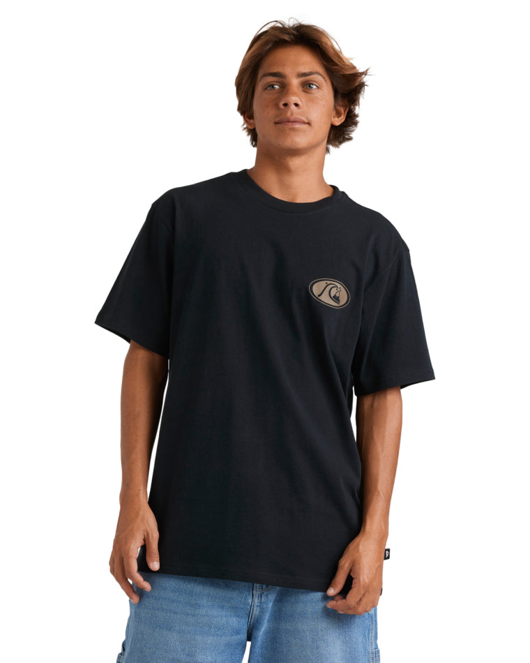 Inside Section Short Sleeve Tee