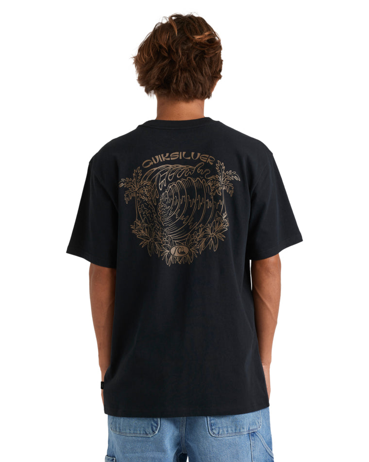 Inside Section Short Sleeve Tee