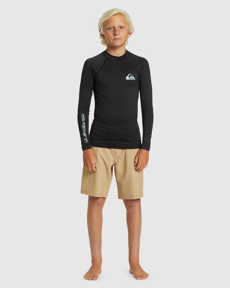 Boys Everyday Upf50 Comp Long Sleeve Rashie