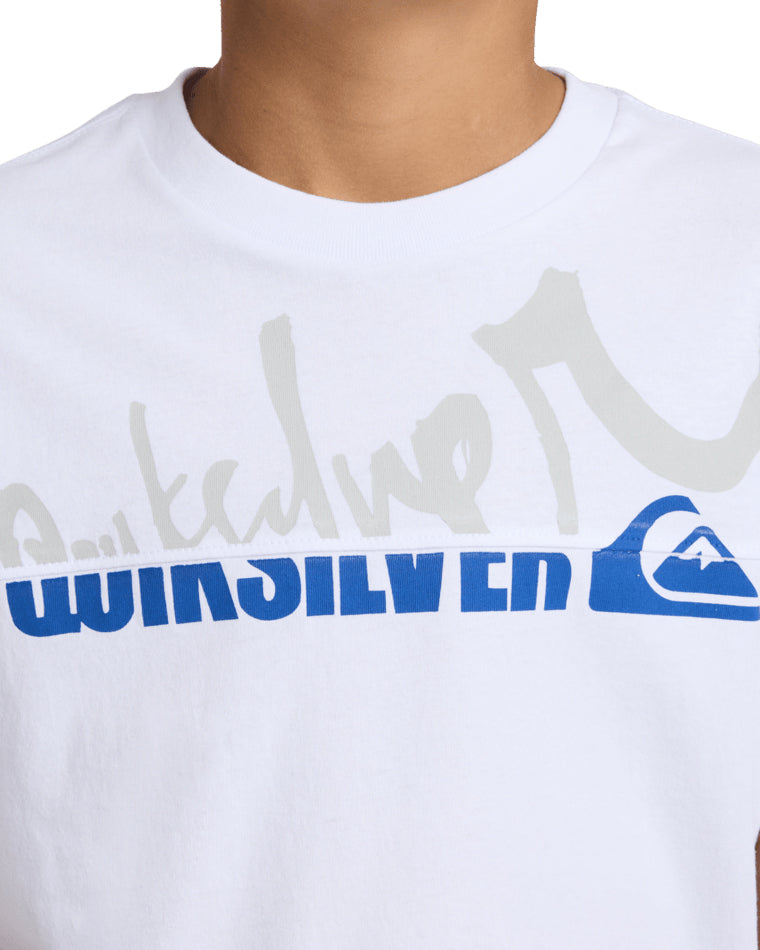 Youth Yg Spliced Short Sleeve Tee