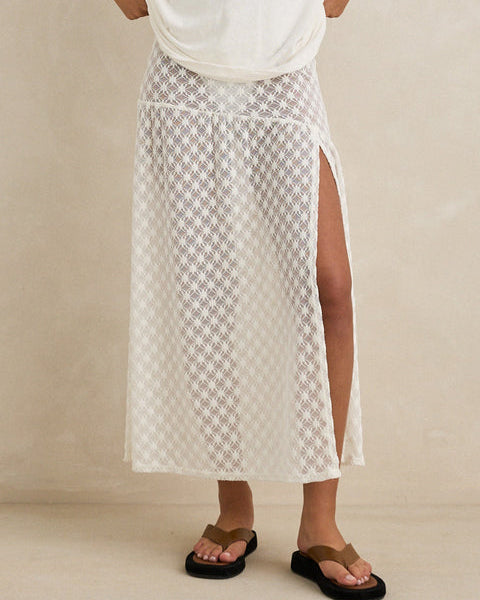 Gigi Lace Maxi Skirt