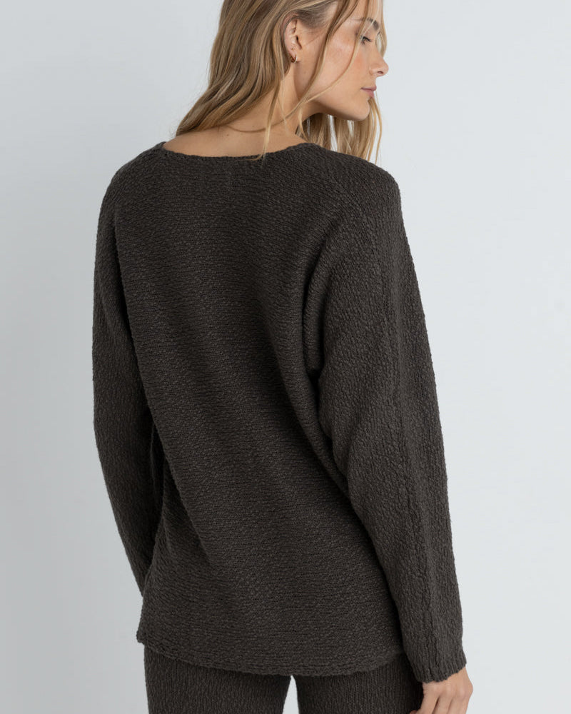 Adele Oversized Long Sleeve Knit Top