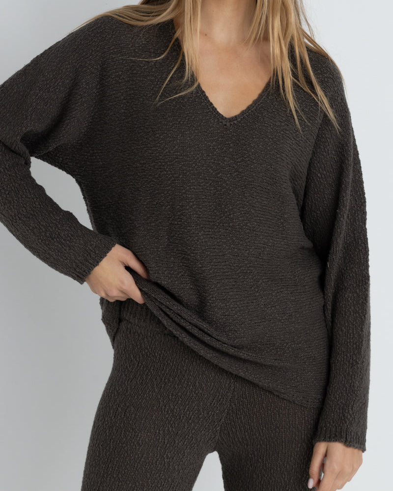 Adele Oversized Long Sleeve Knit Top