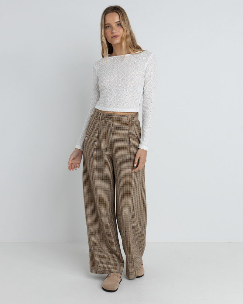 Mollie Check Pant