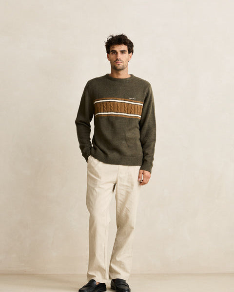 Mohair Stripe Knit