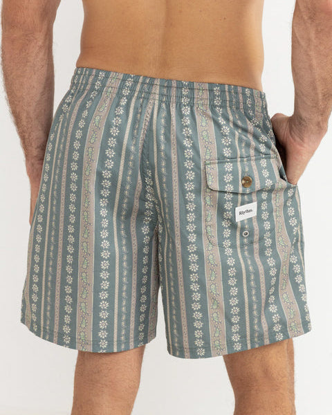 Paisley Stripe Beach Short