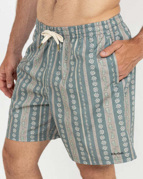 Paisley Stripe Beach Short