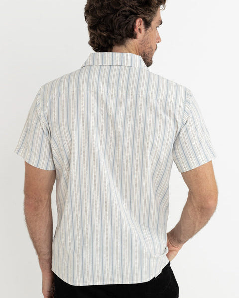 Vacation Stripe Short Sleeve Shirt