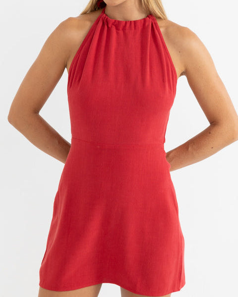 Nadia Halter Mini Dress