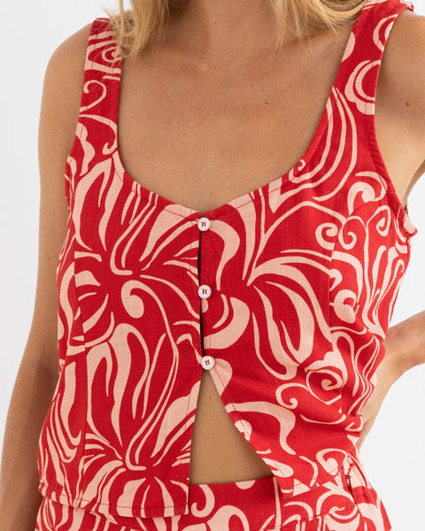 Kai Floral Vest Top