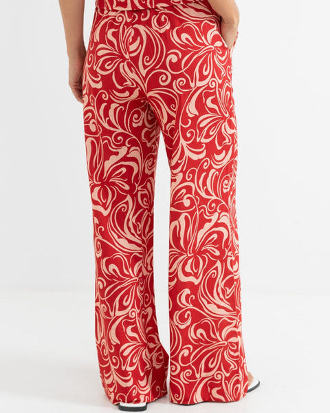 Kai Floral Wide Leg Pant