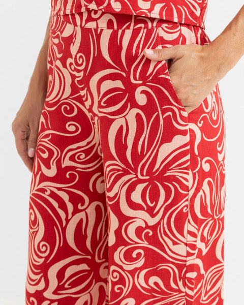 Kai Floral Wide Leg Pant