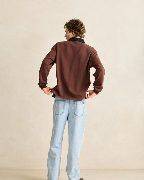 Koa Long Sleeve Rugby Polo