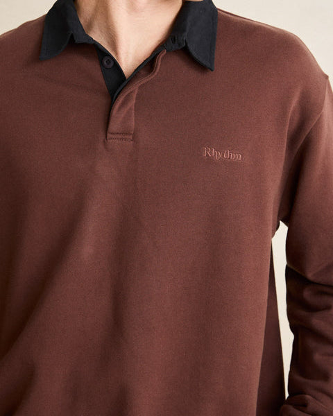 Koa Long Sleeve Rugby Polo