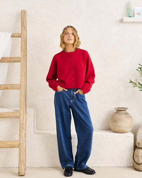 Estelle Fluffy Cardigan