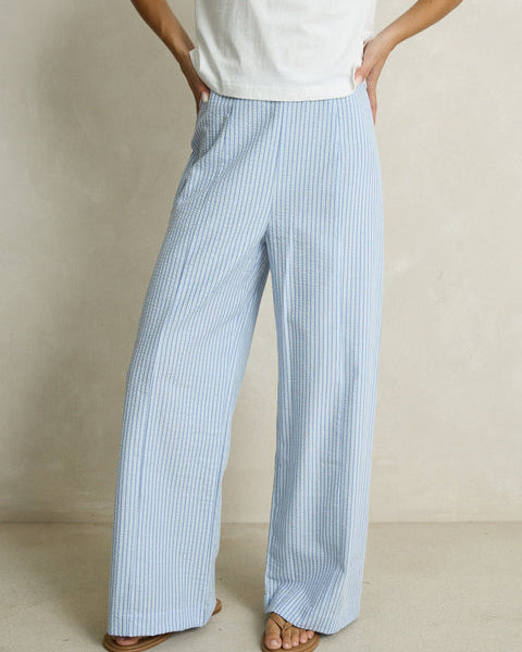 Vista Stripe Wide Leg Pant