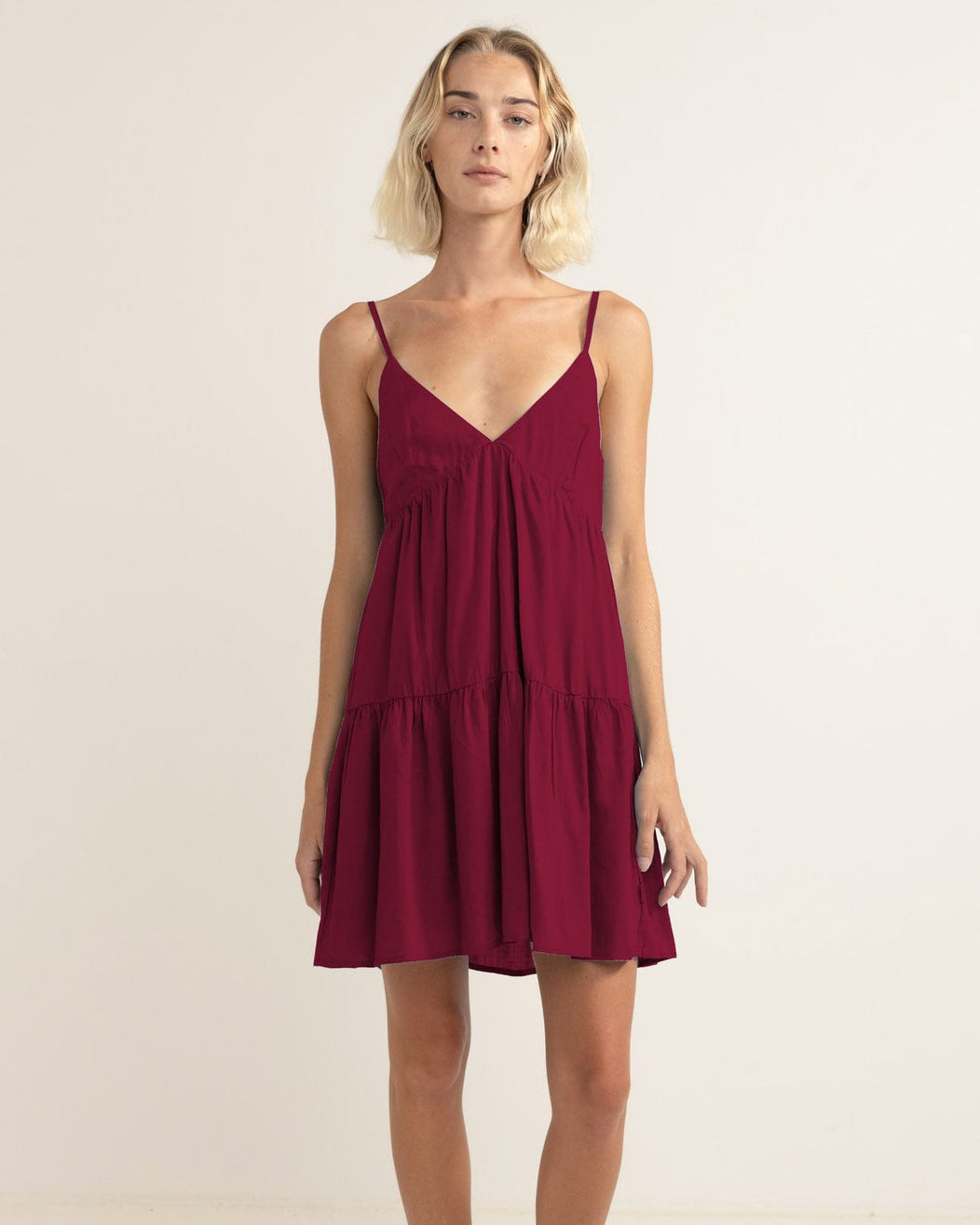 Classic Tiered Mini Dress