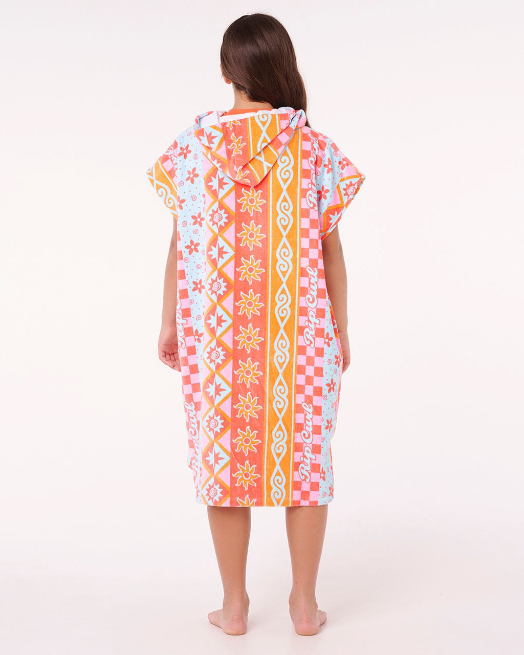 Girls Mixed Cotton Hooded Towel