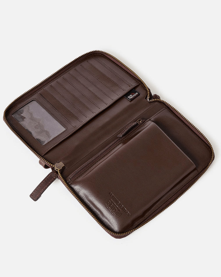 Oversized Rfid Leather Wallet