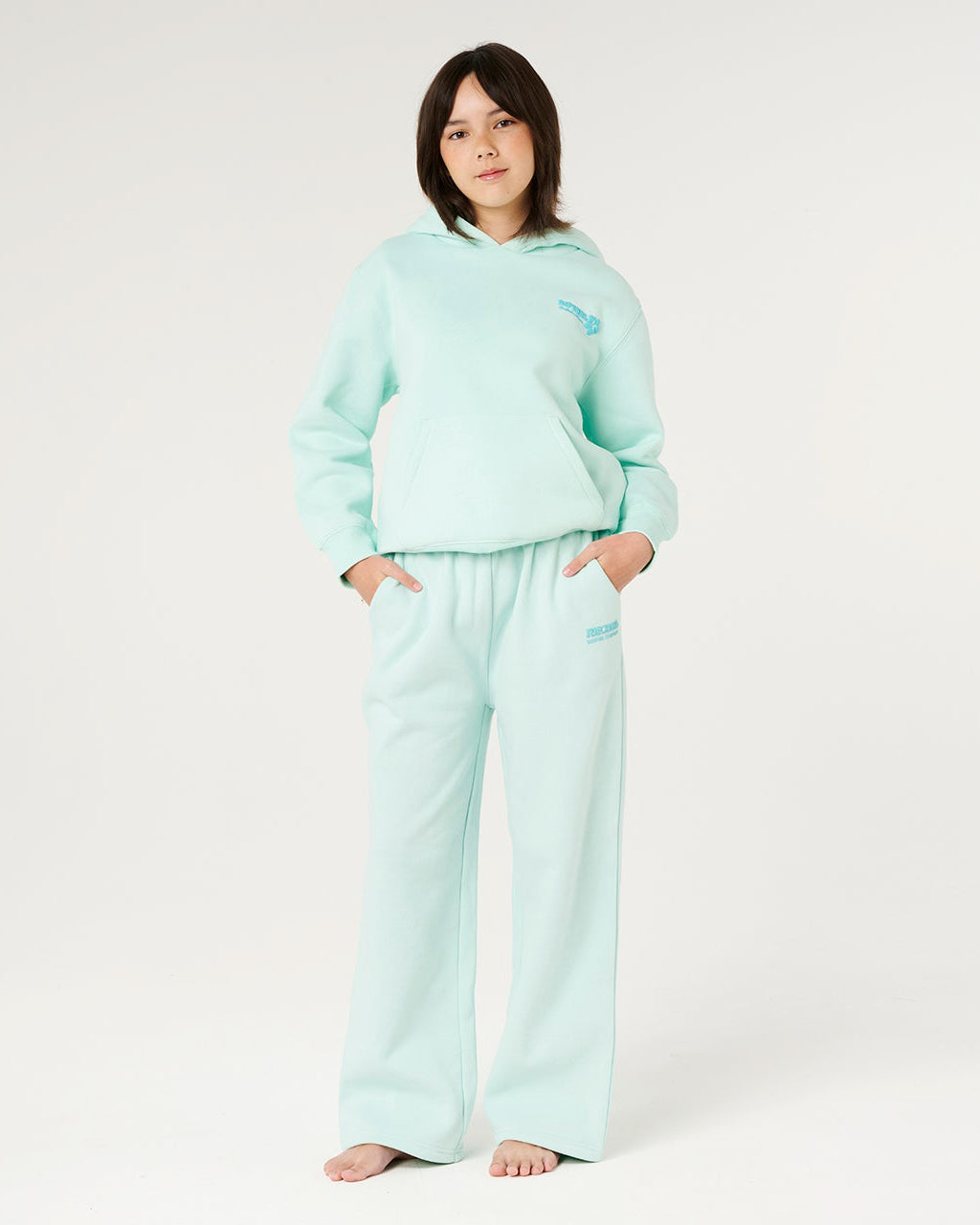 Girls Surf Puff Wide Leg Trackpant