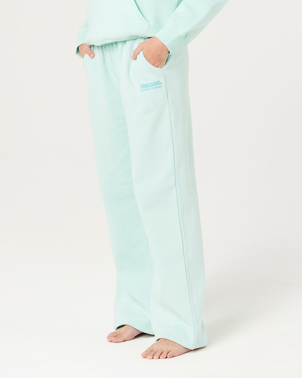 Girls Surf Puff Wide Leg Trackpant
