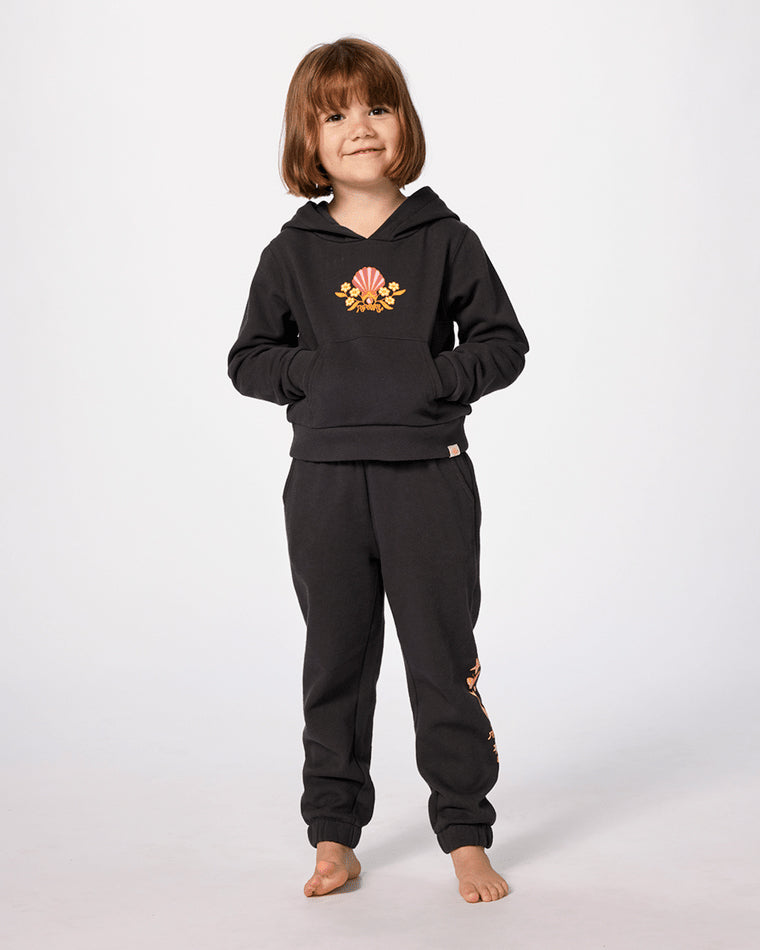 Girls Rainbow Tropics Hoodie