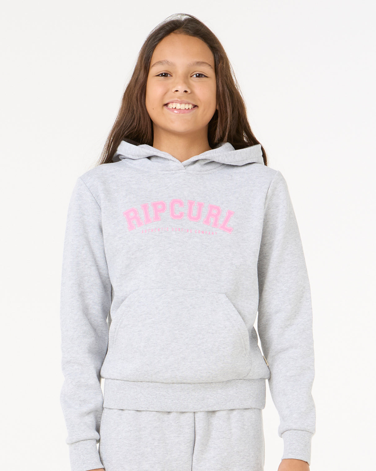 Girls Varsity Print Hoody