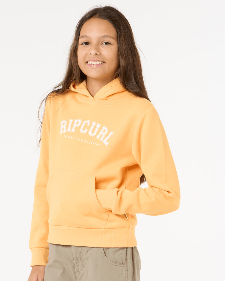 Girls Varsity Print Hoody