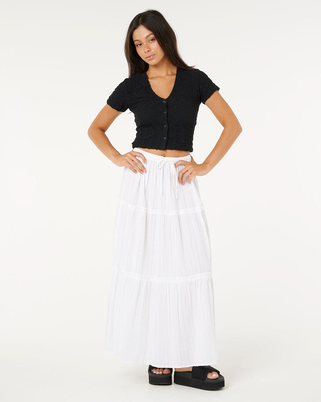Haze Tiered Maxi