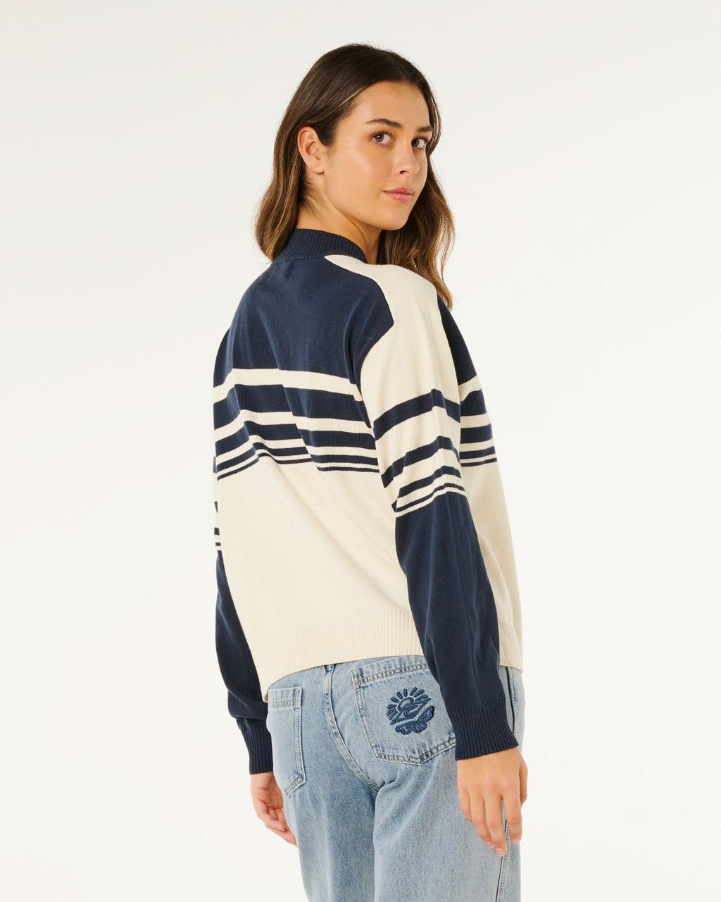 Surf Side Stripe Crew