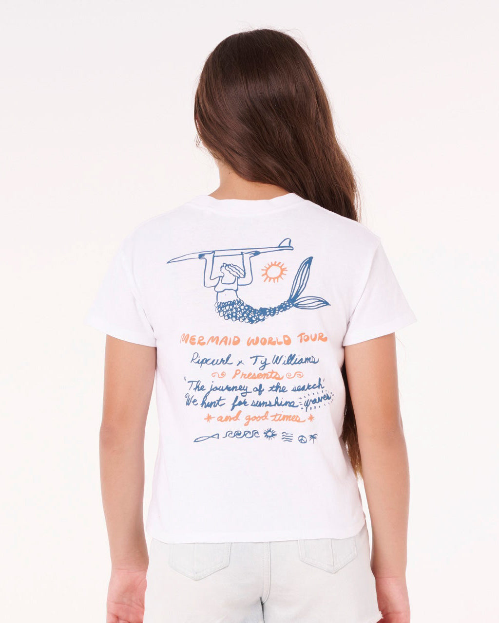 Girls Shore Break Relaxed Tee