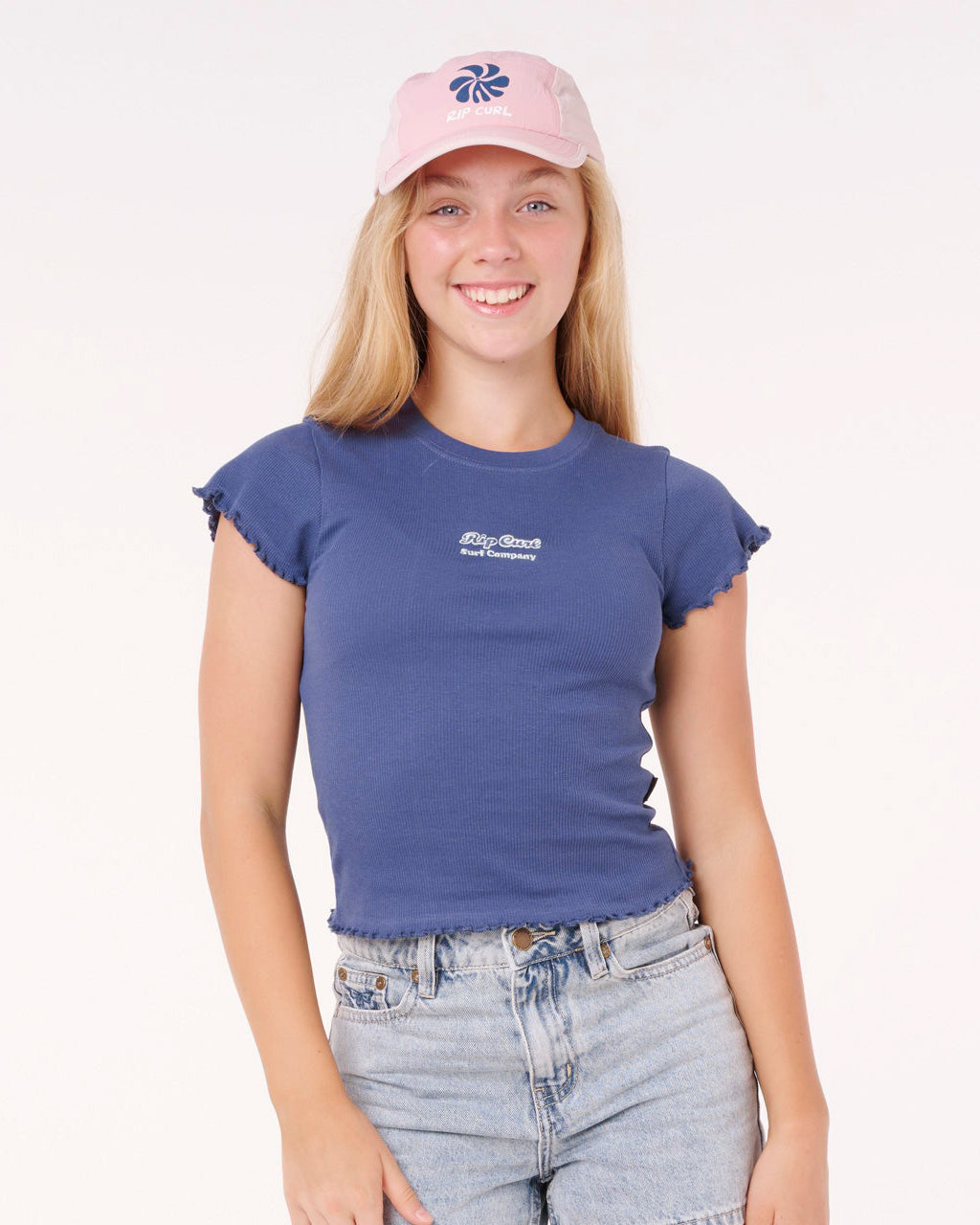 Girls Paradise Club Rib Tee
