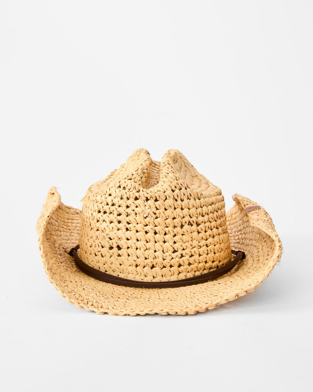 Crushable Straw Cowgirl Hat