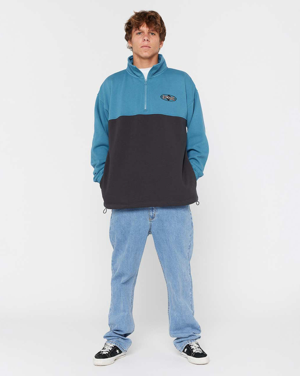 Heritage Oval 1/4 Zip Crew