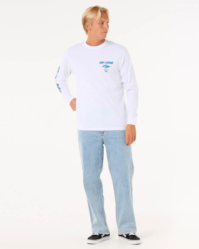 Fade Out Icon Long Sleeve Tee