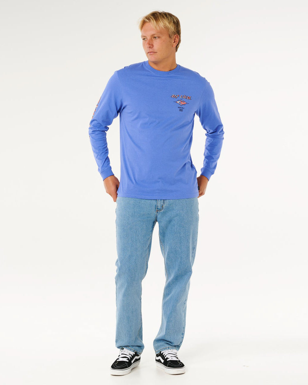 Fade Out Icon Long Sleeve Tee