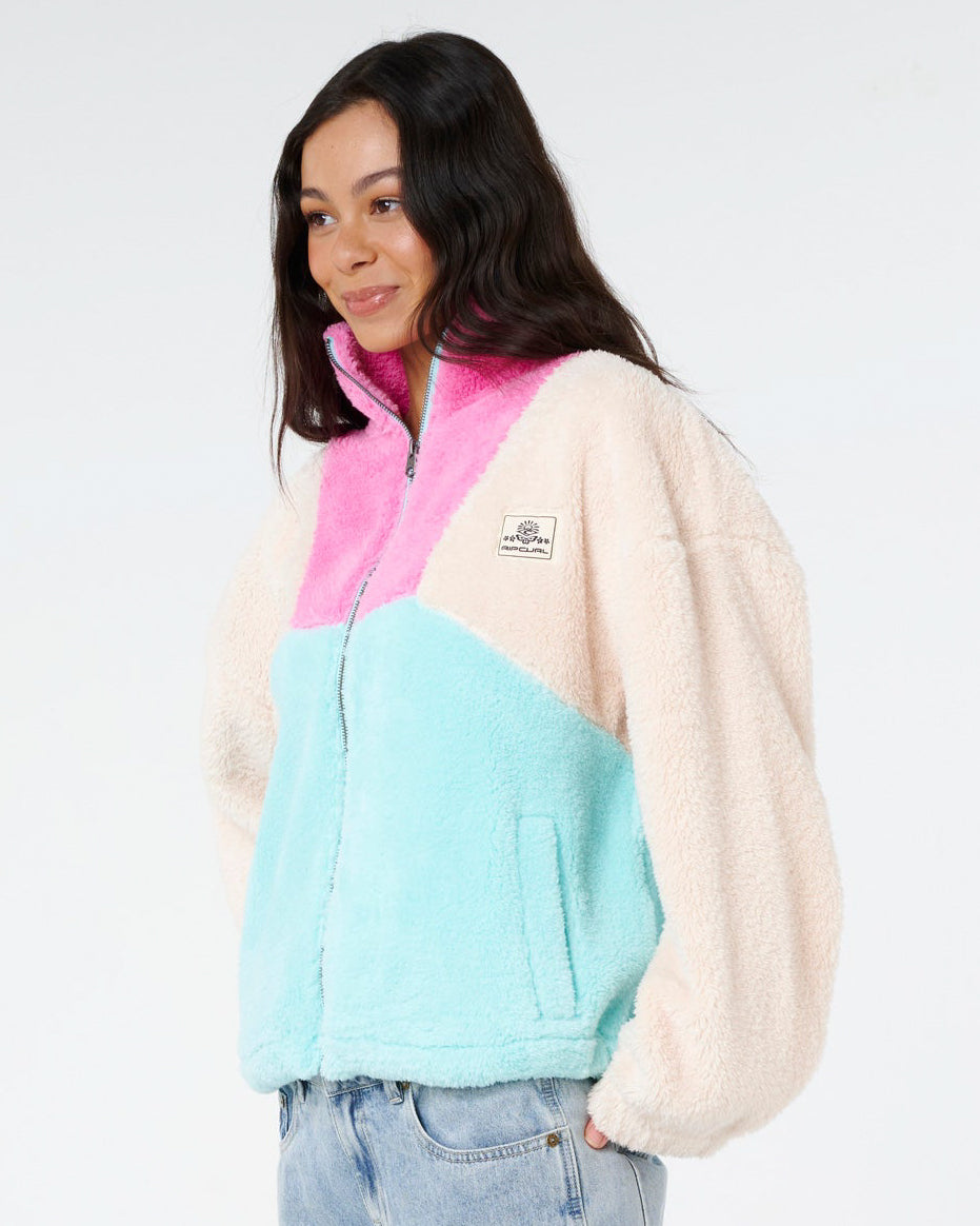 Block Party II Zip Thru Polar Fleece
