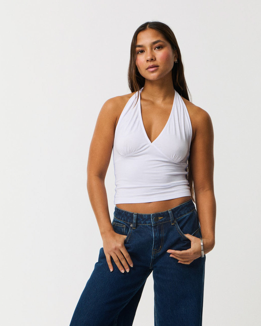 Archive Script Jersey Halter
