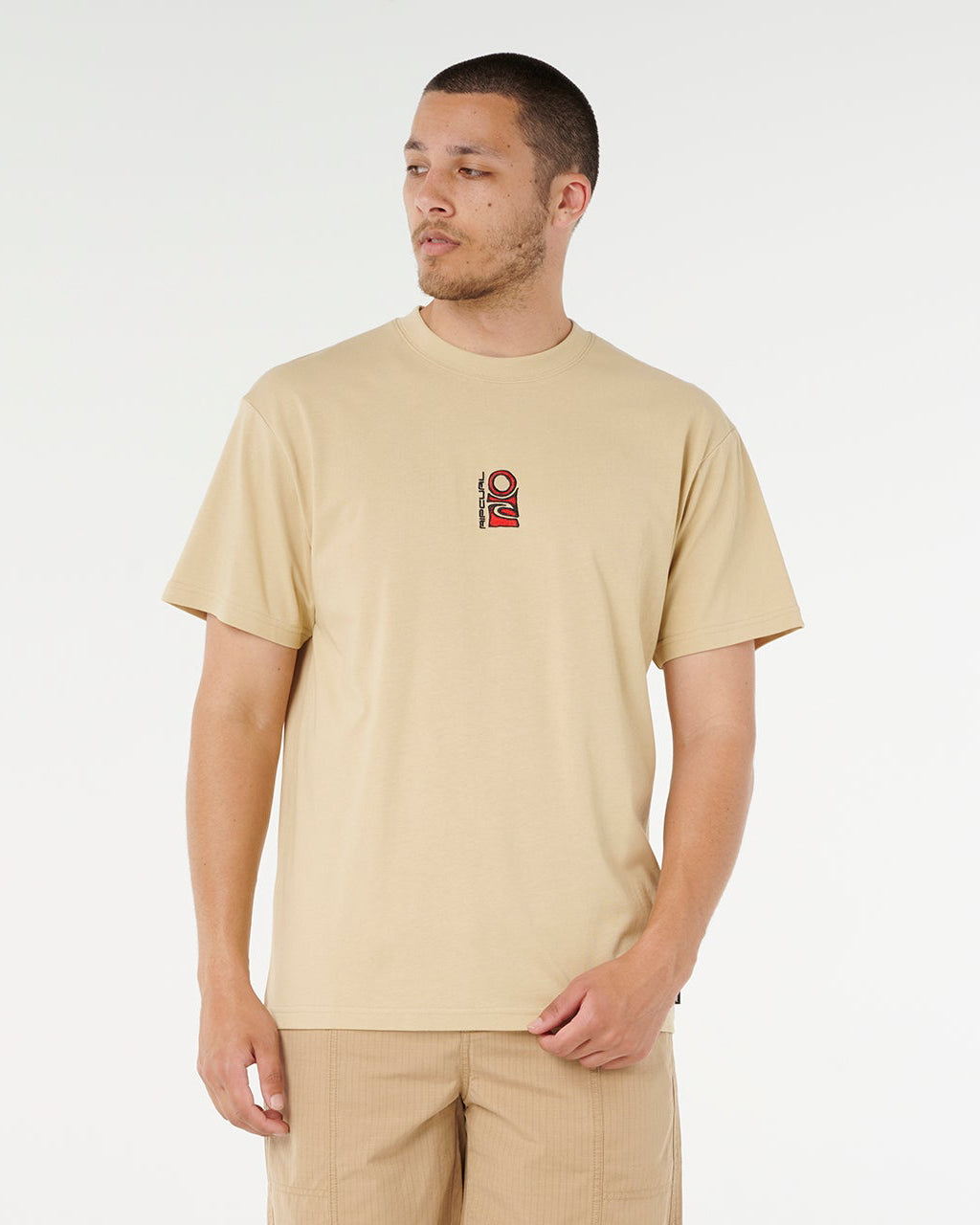 Search Stack Embroid Tee
