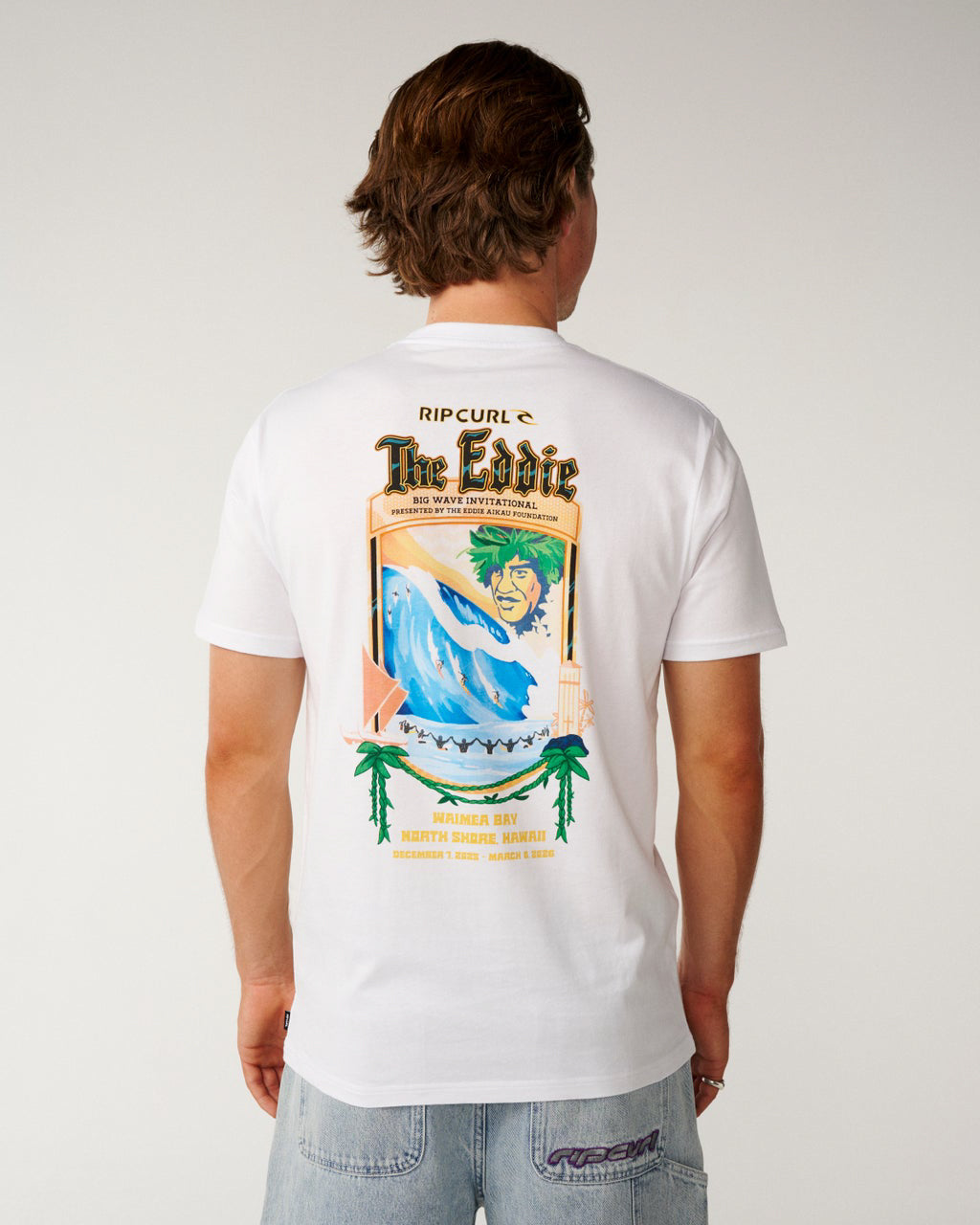 Eddie Would Go Poster Art Tee