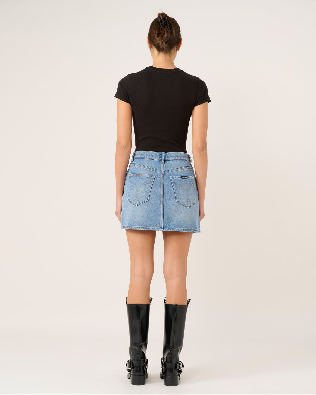 90S Relaxed Mini Skirt