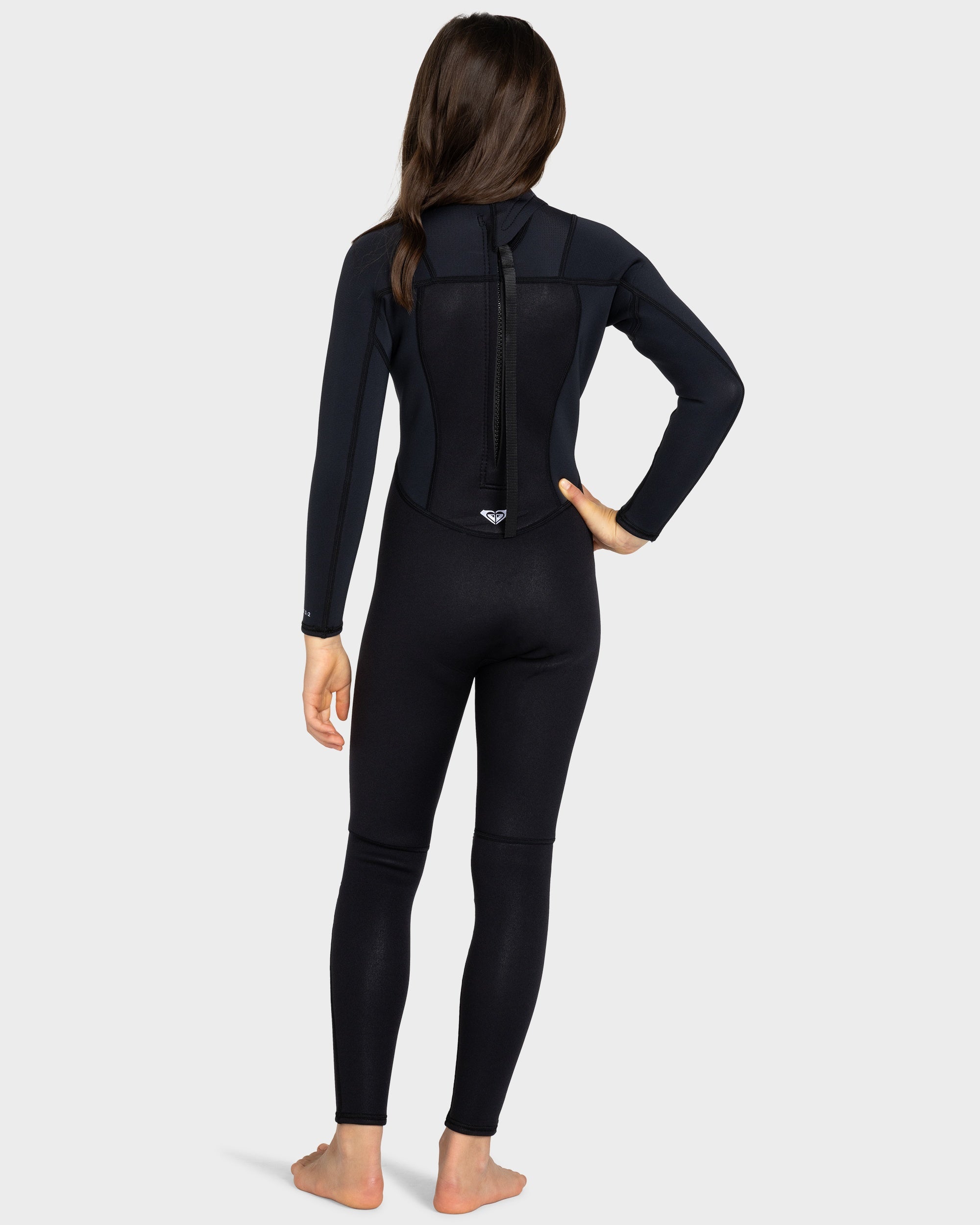Girls 3/2 Prologue Back Zip Flat Locked Steamer