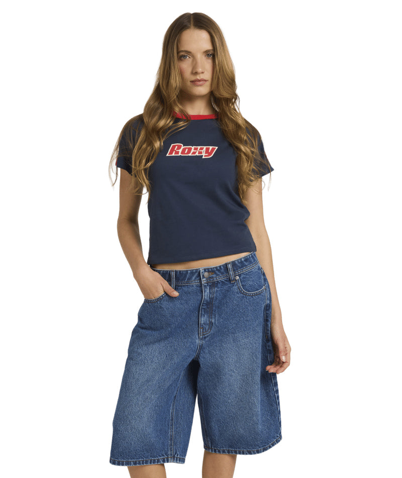 Backslider Denim Jort