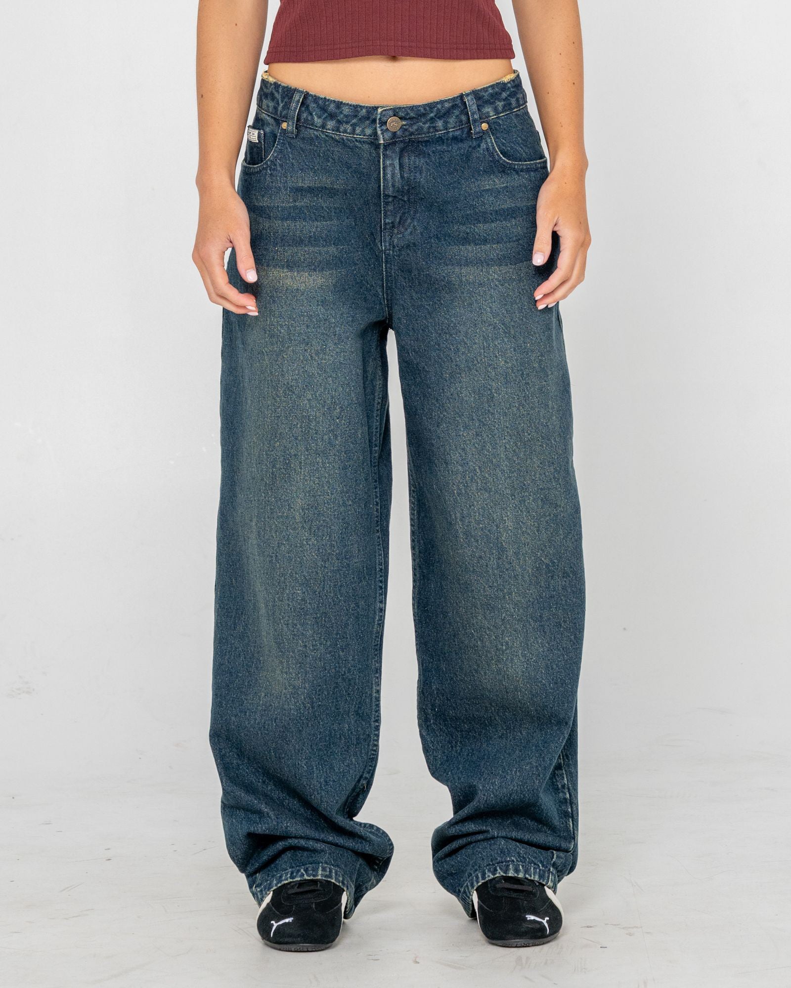Roxanne Baggy Low Rise Jean