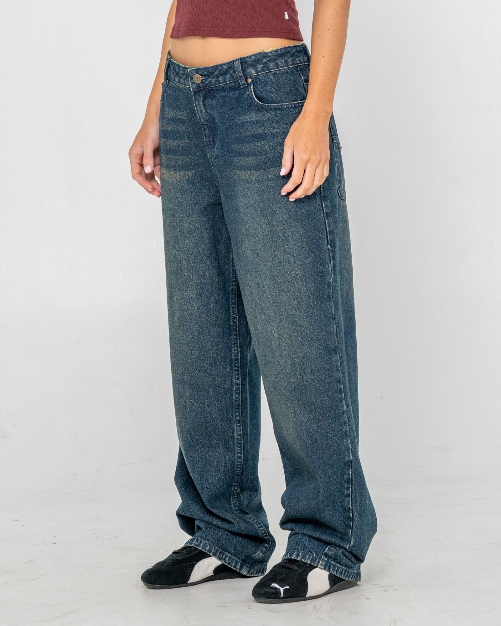 Roxanne Baggy Low Rise Jean
