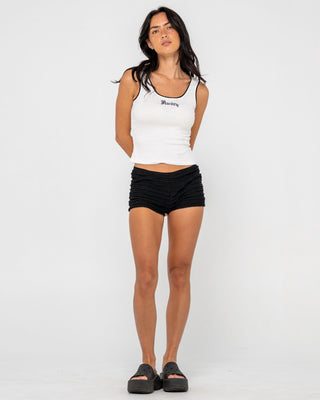Cassian Ribbed Scoop Neck Singlet