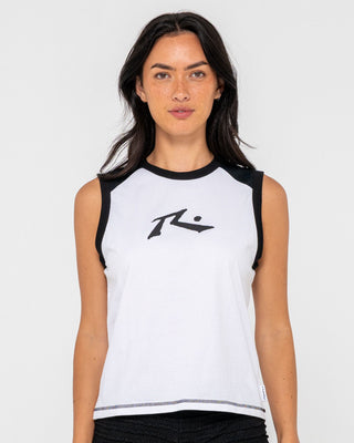 Tamlin Contrast Raglan Tank