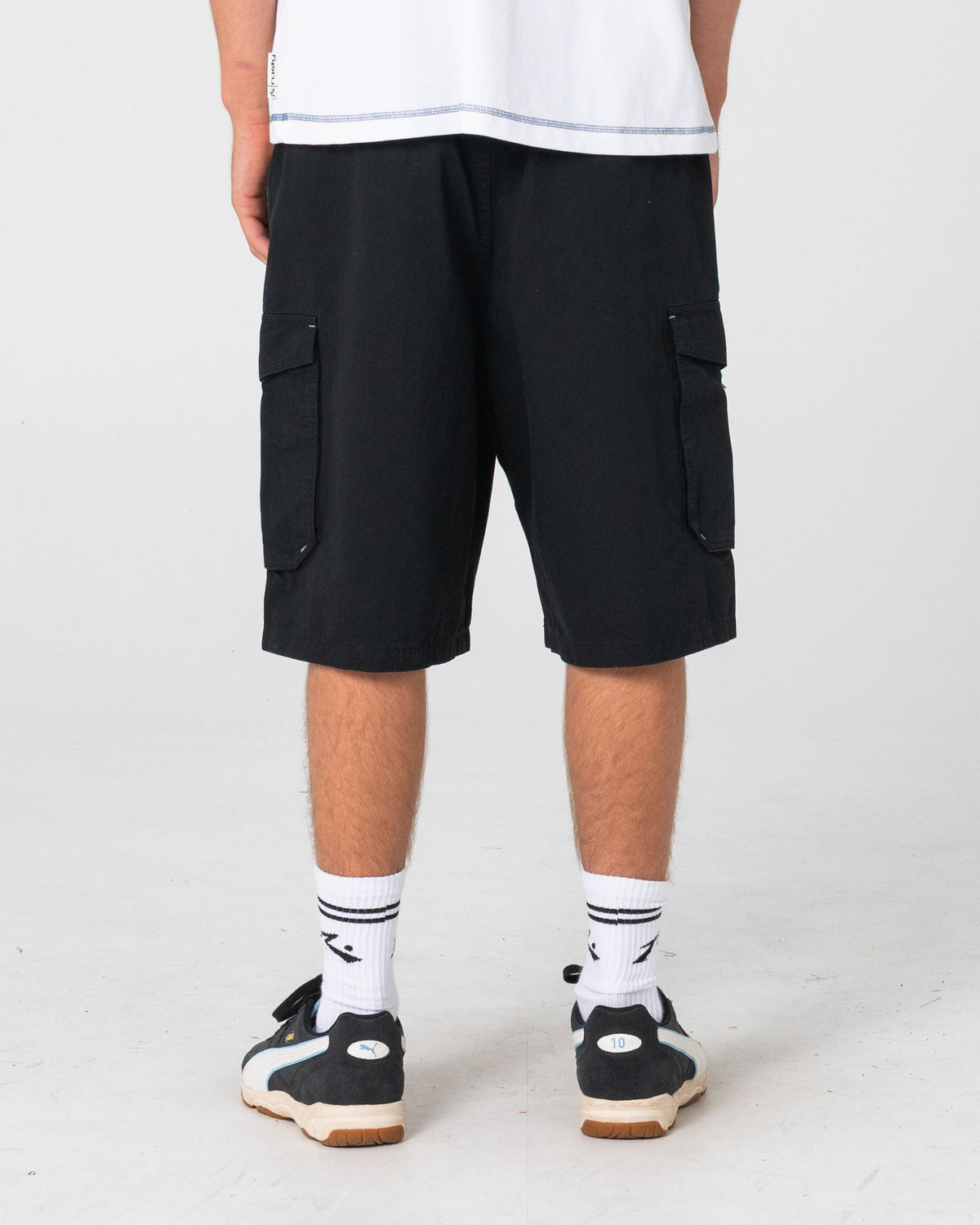 8-Ball Elastic Cargo Short